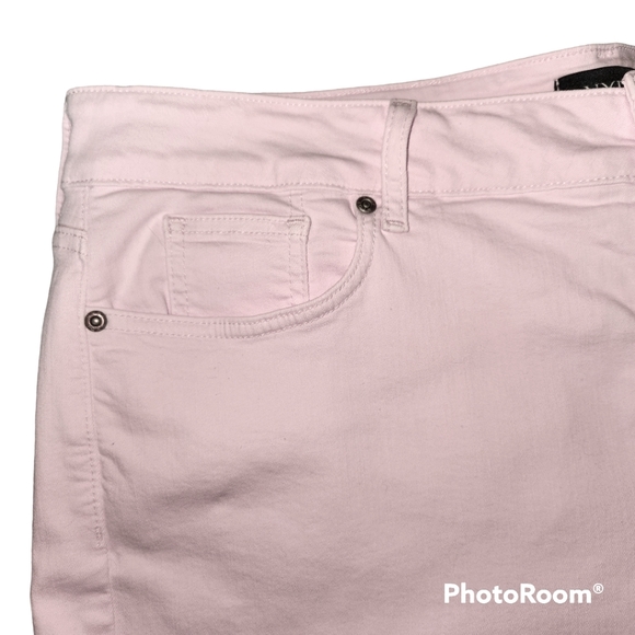 NYDJ Pink Mom Jeans 5 Pocket Hi Rise New Without Tags Skinny Legs - Picture 5 of 13